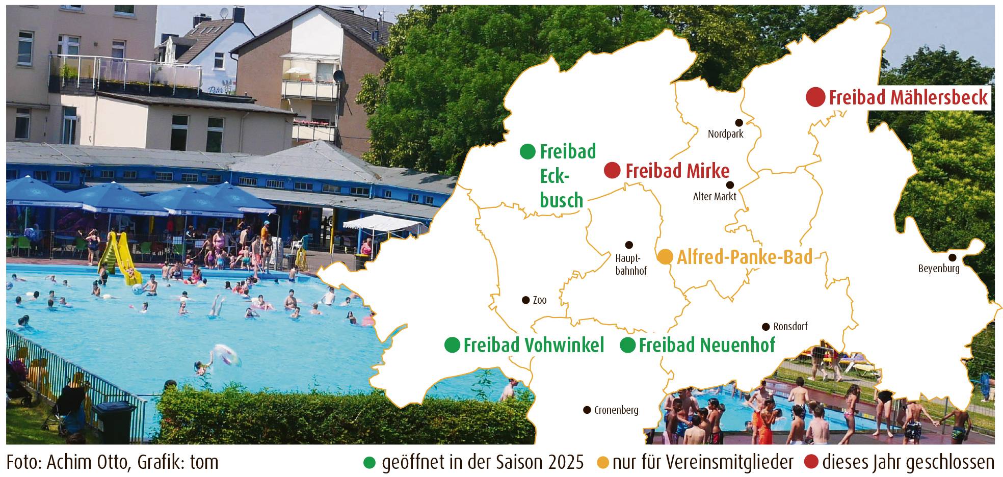 Es geht wieder los – wie hier in Vohwinkel.